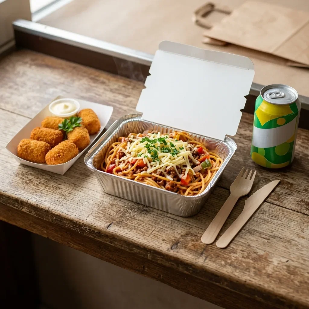 Pasta menu