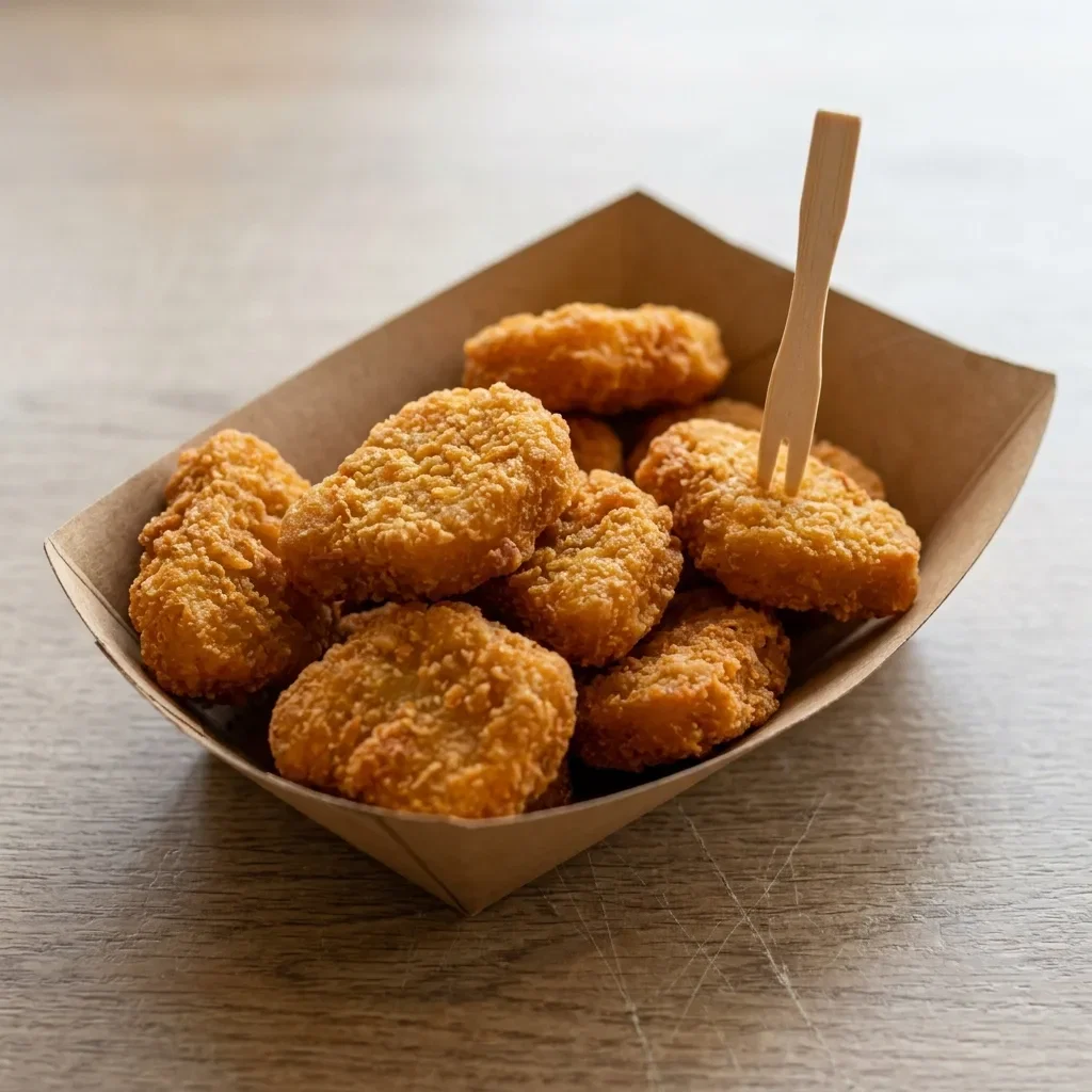 Crispy chicken nuggets
