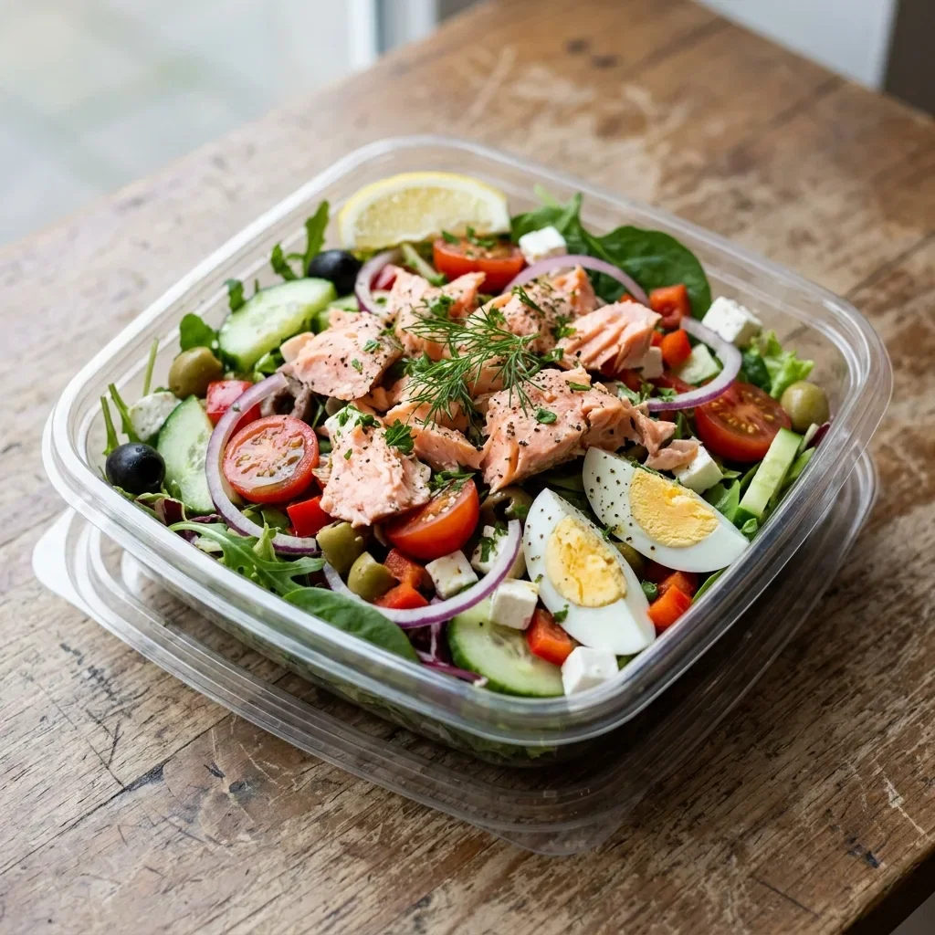 Salmone salad