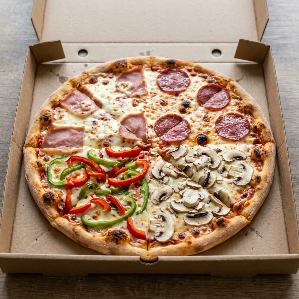 Pizza four season large