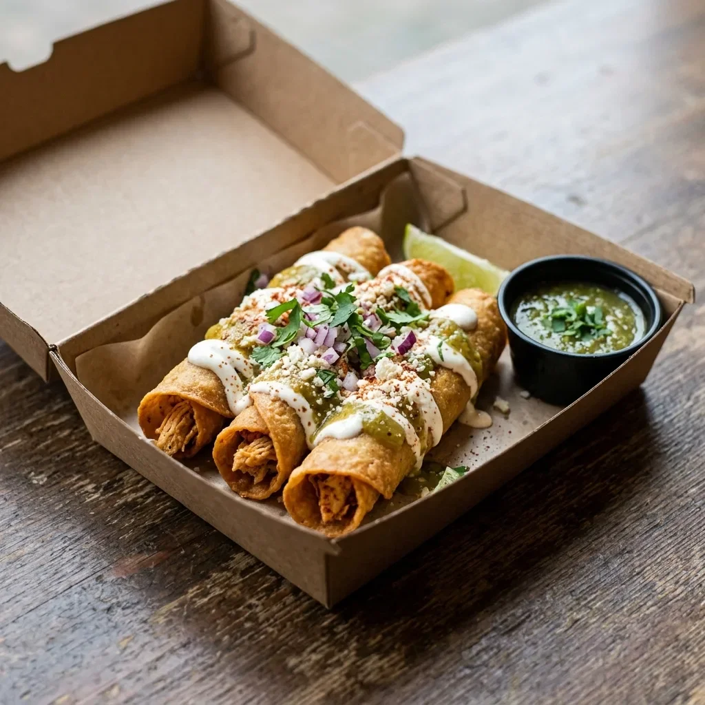 Chicken taquito's