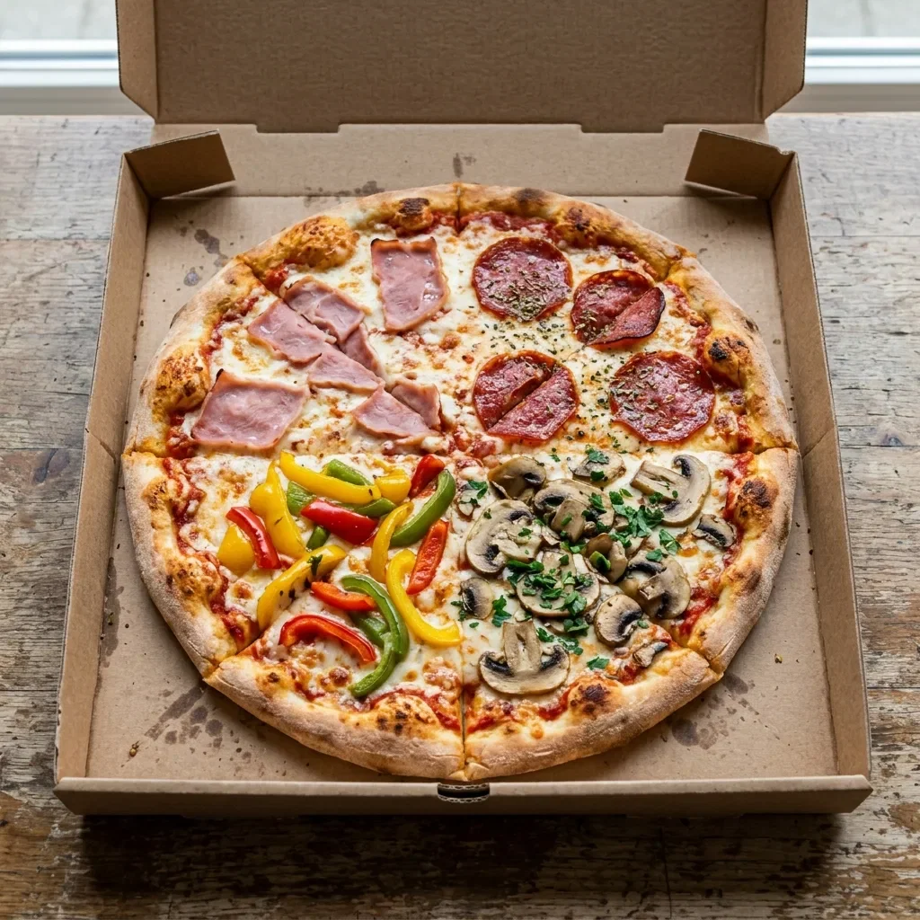 Pizza four season medium