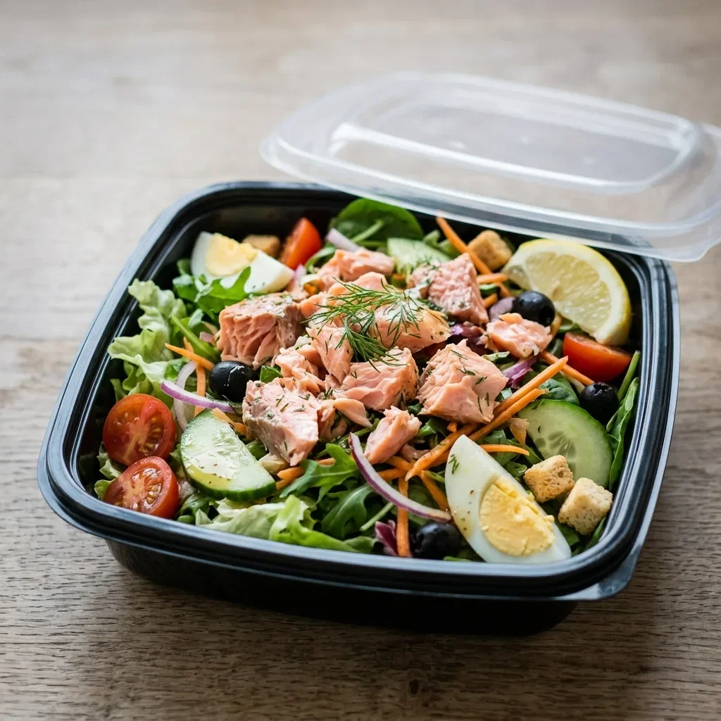 Salmon salad