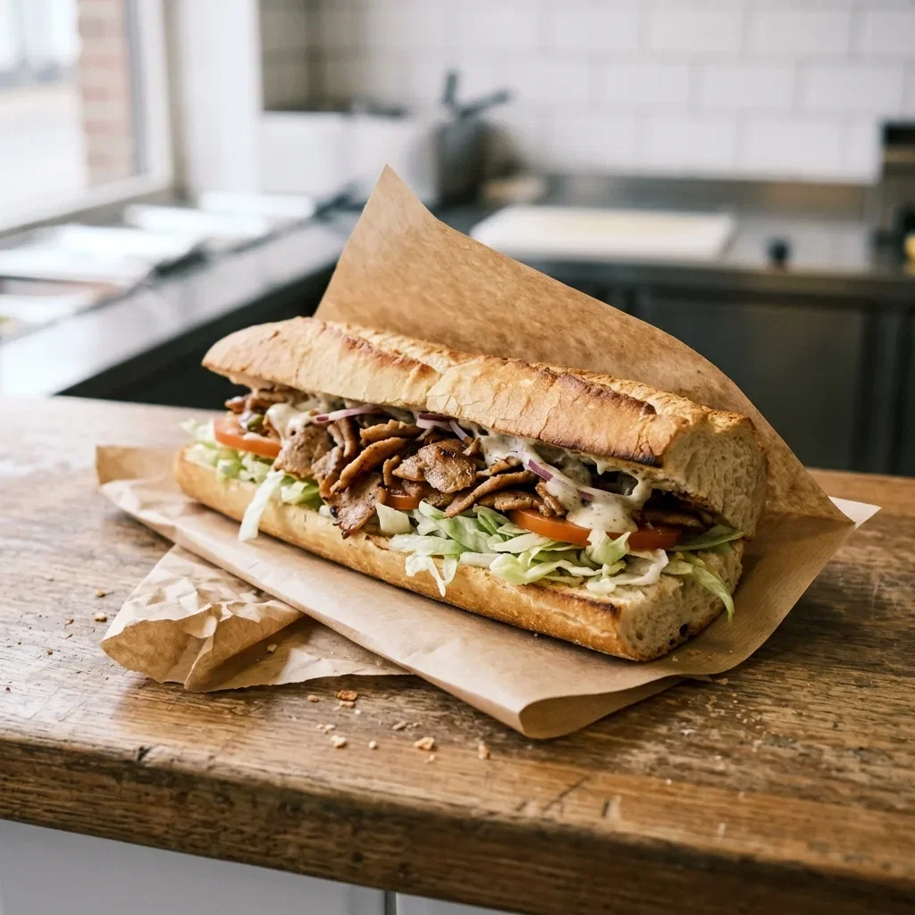Baguette pita