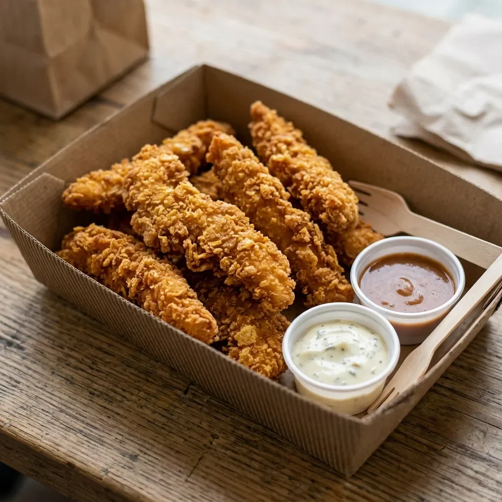 Duo crispy chick'n strips