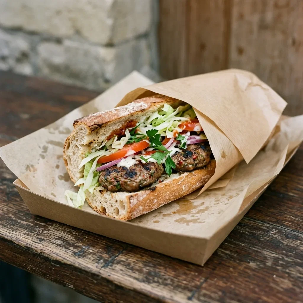 Baguette kofte