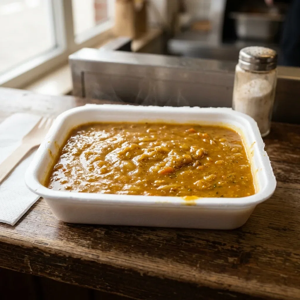 Warme curry