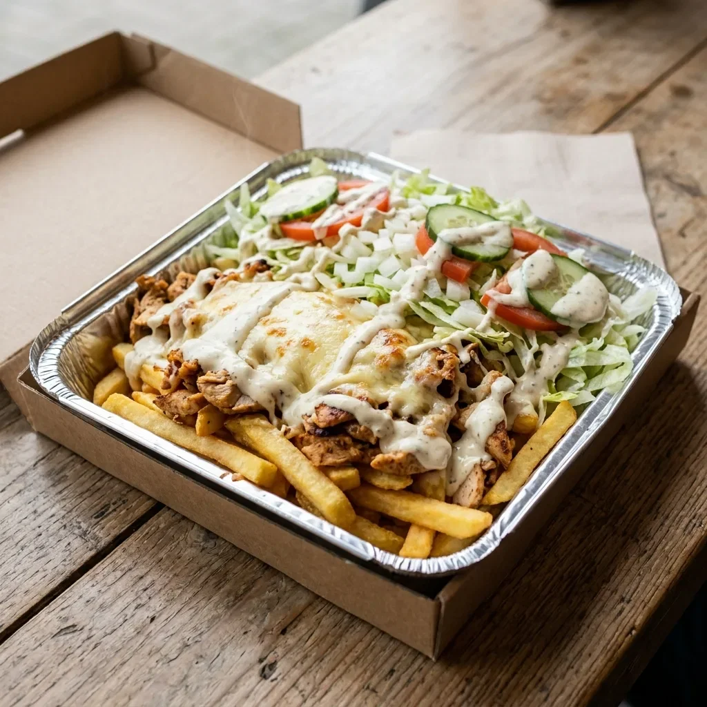 Kapsalon pita groot