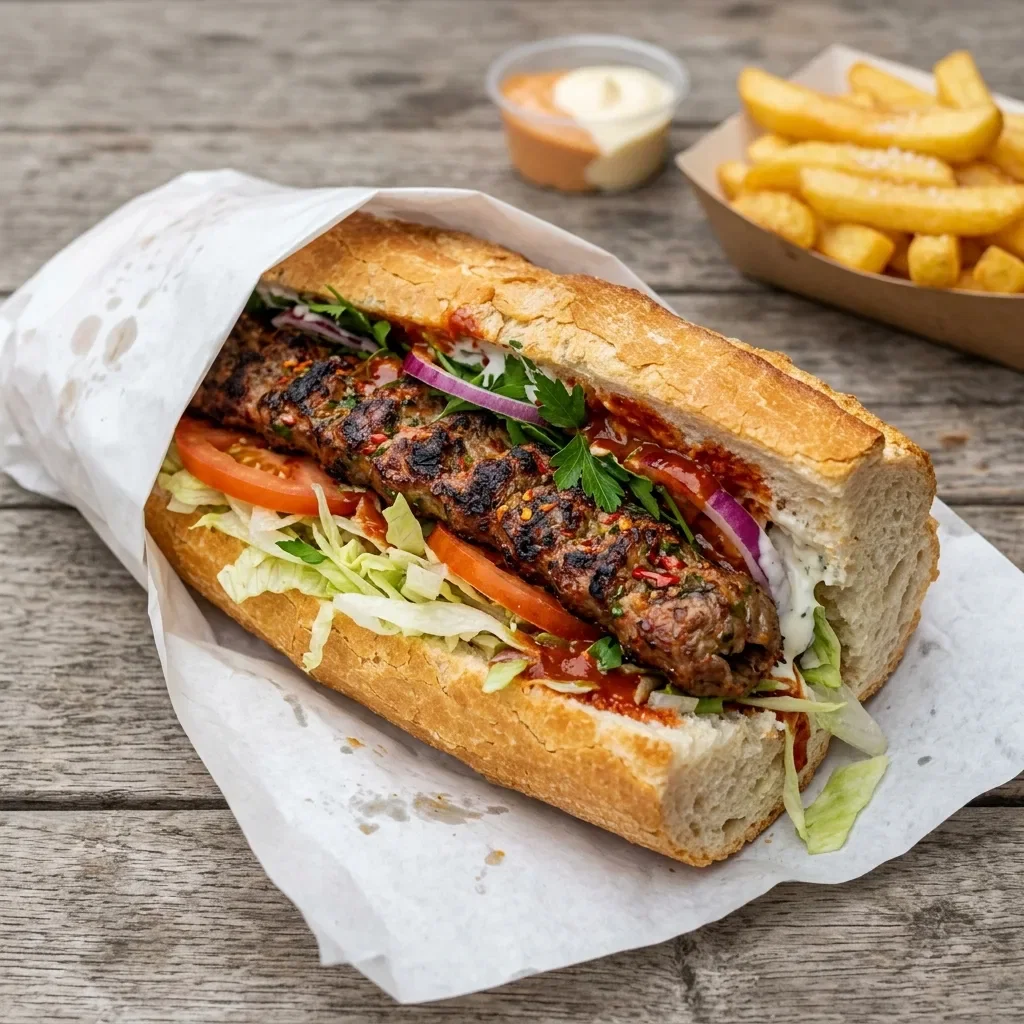Broodje adana groot