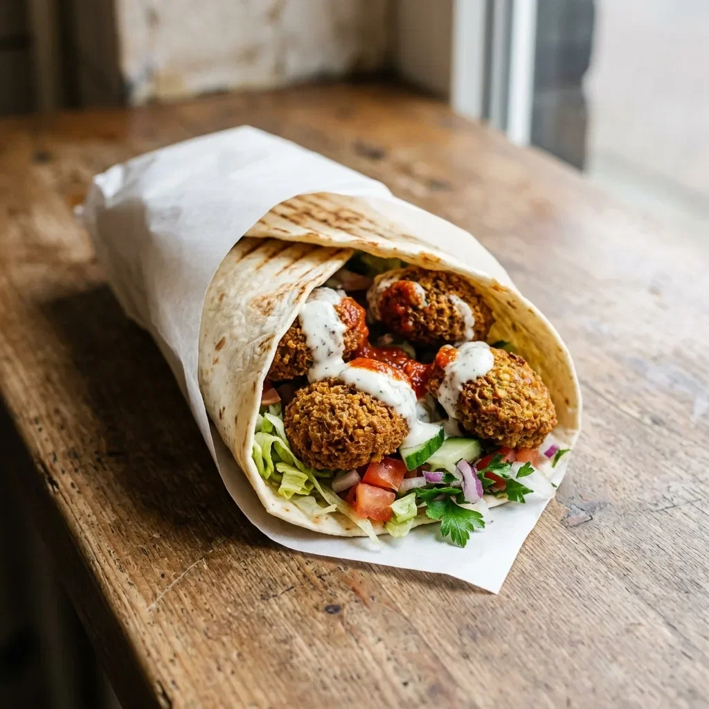 Durum falafel