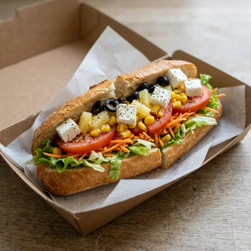 Baguette vegetarisch