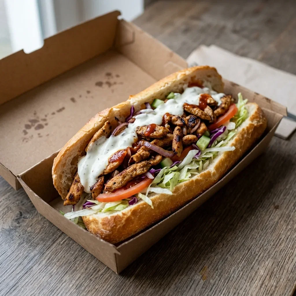 Baguette shoarma