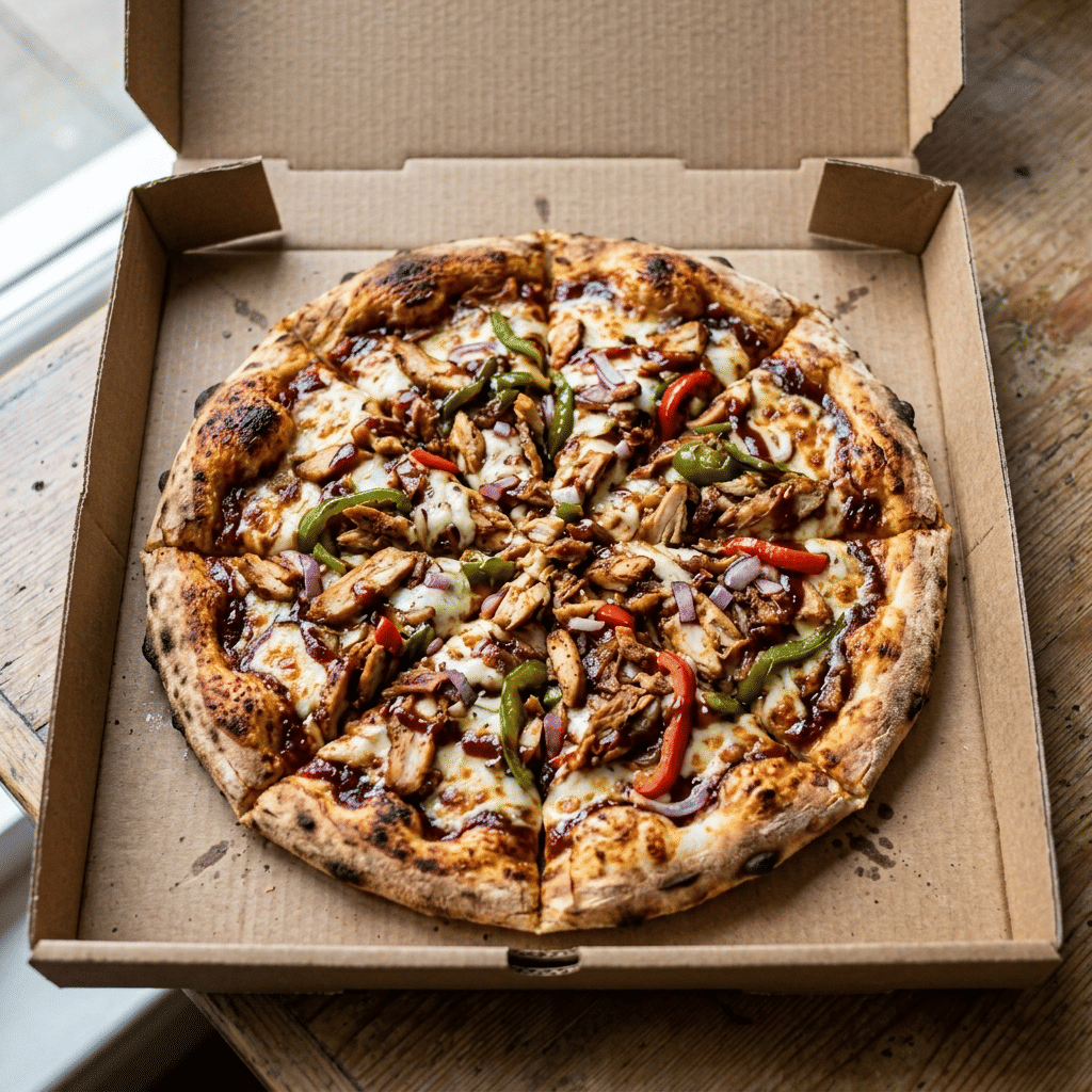 Pizza bbq shoarma medium