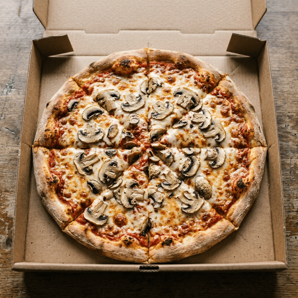 Pizza funghi medium