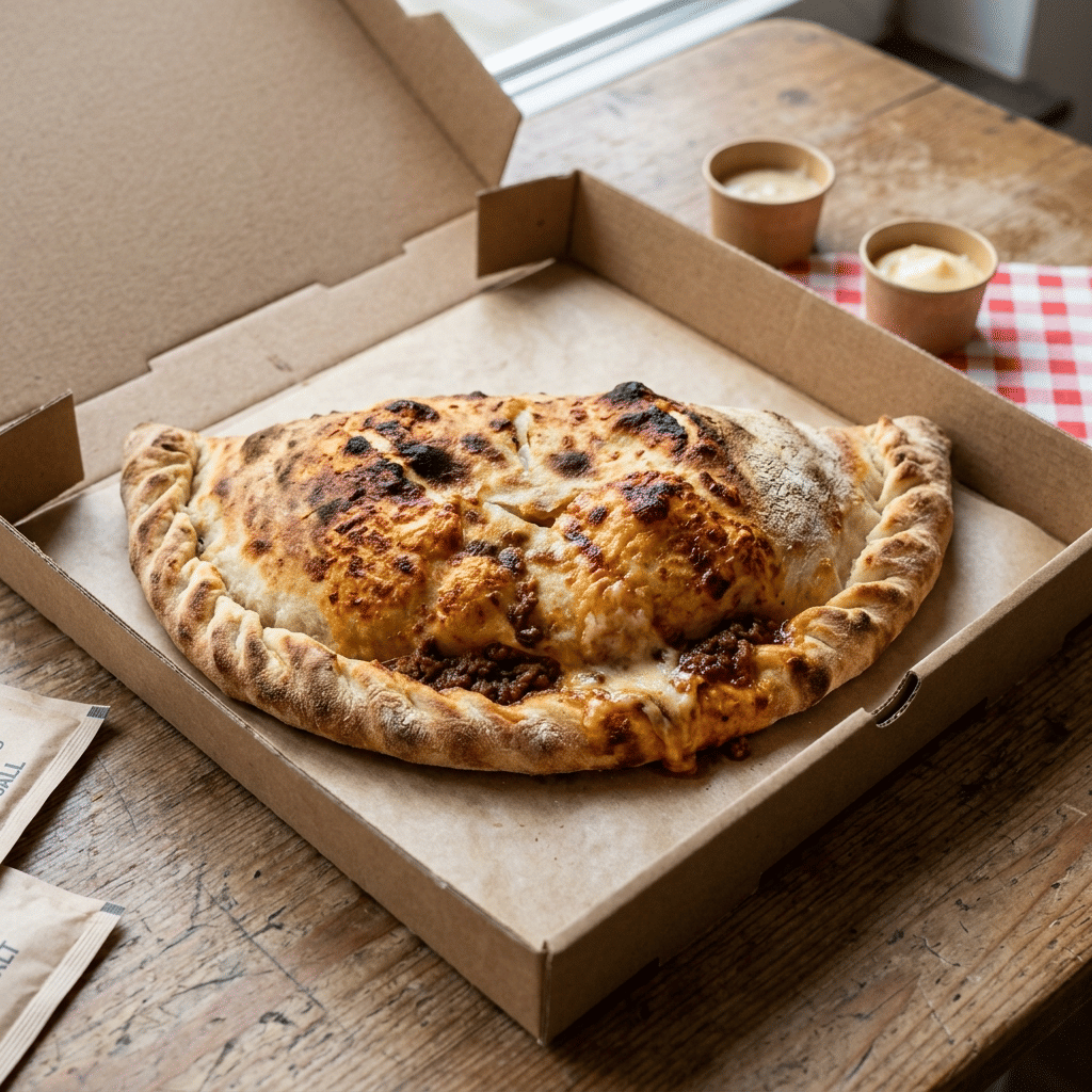 Pizza calzone medium