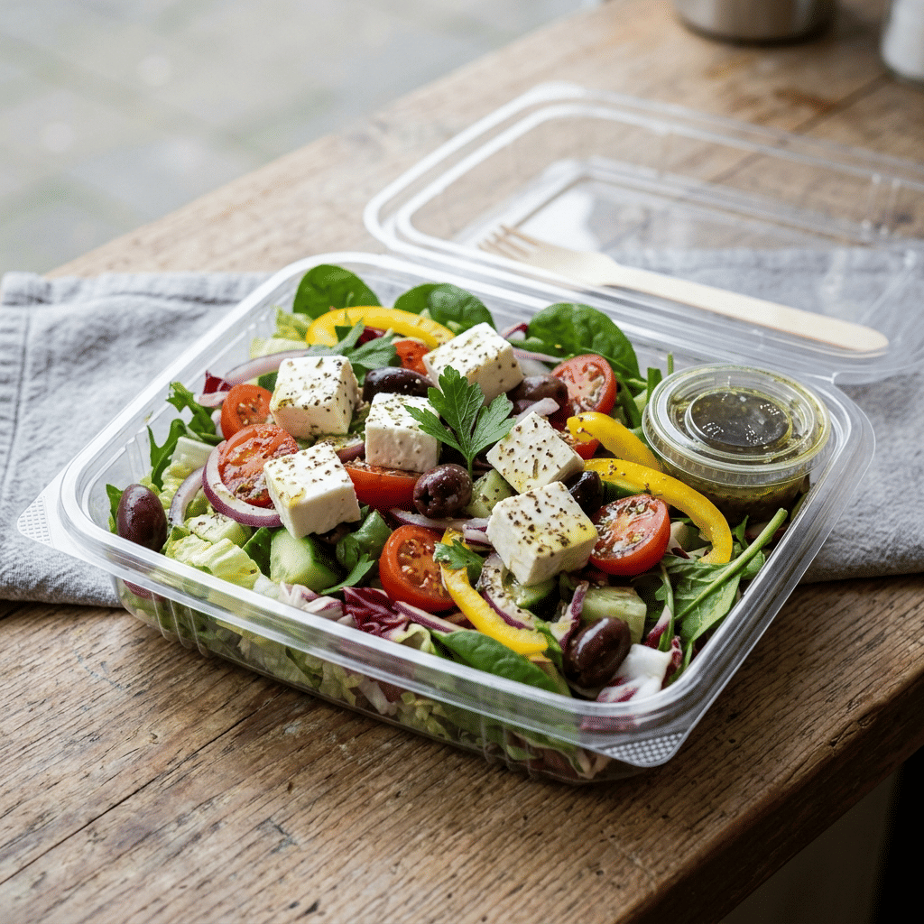 Salade mix met feta