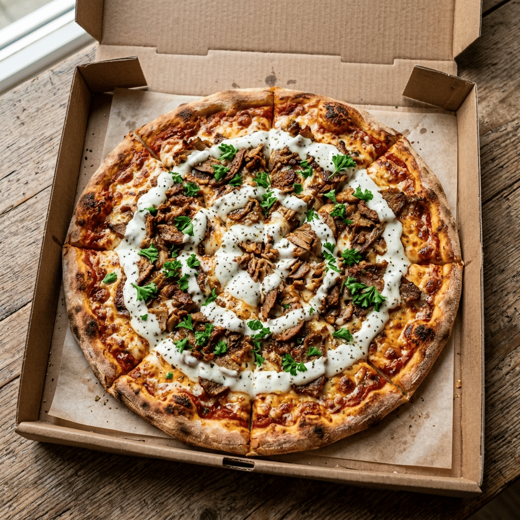 Pizza shoarma medium