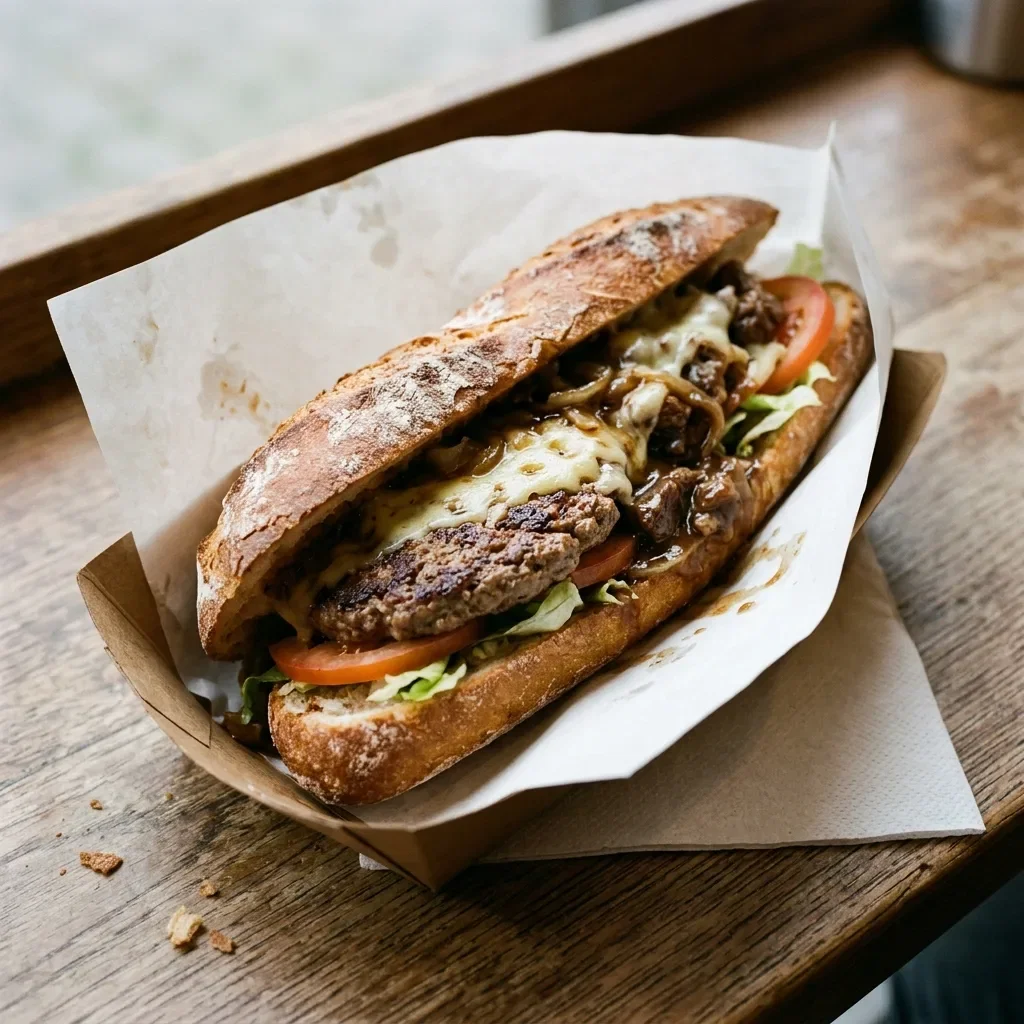 Franse hamburger groot
