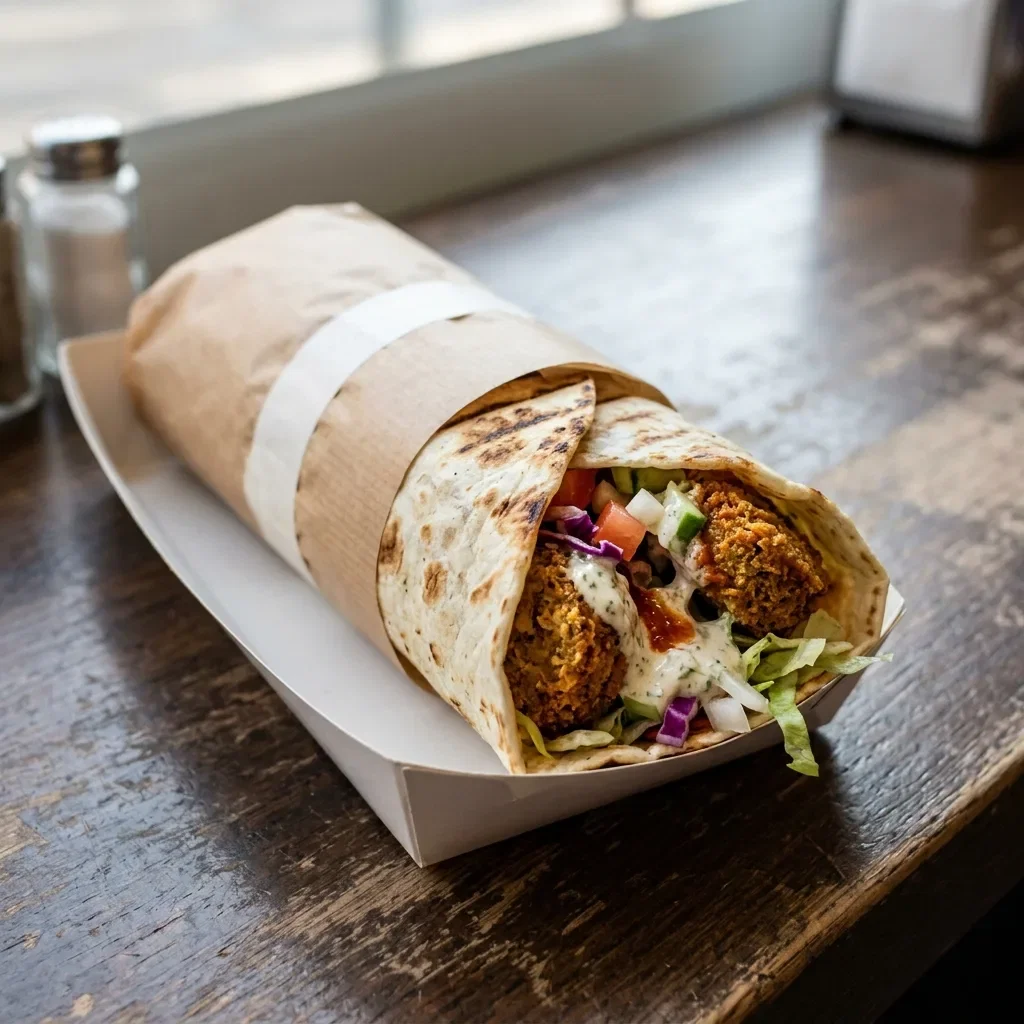 Durum falafel