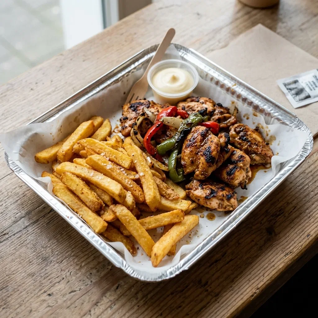 Kip grill schotel