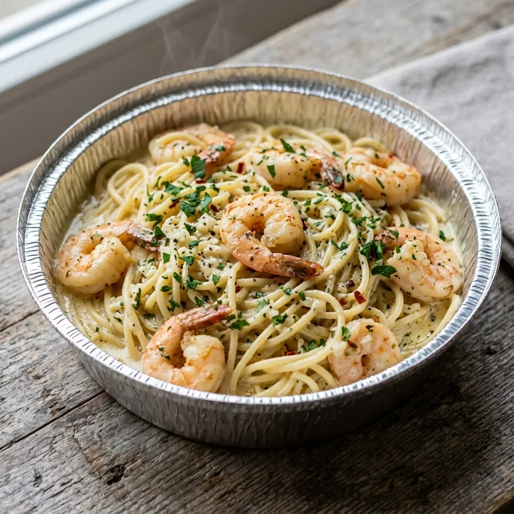 Scampi garlic