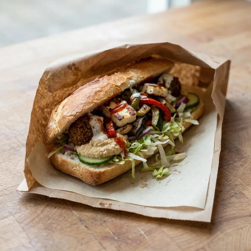 Vegetarisch broodje mix