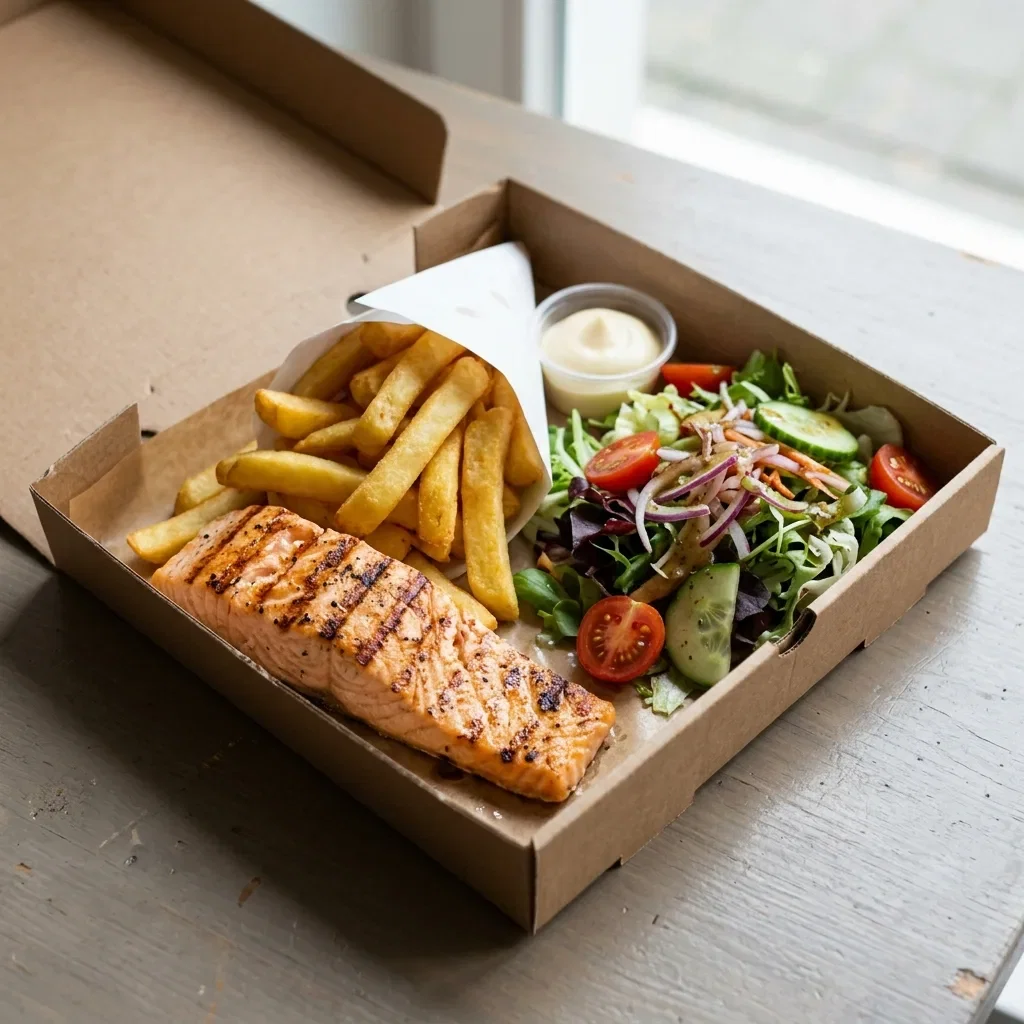 Gegrilde verse zalm