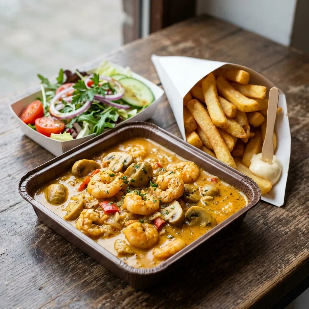 Scampi curryroom