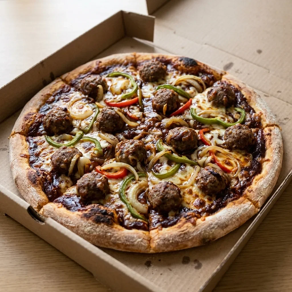 Bbq meatballs large