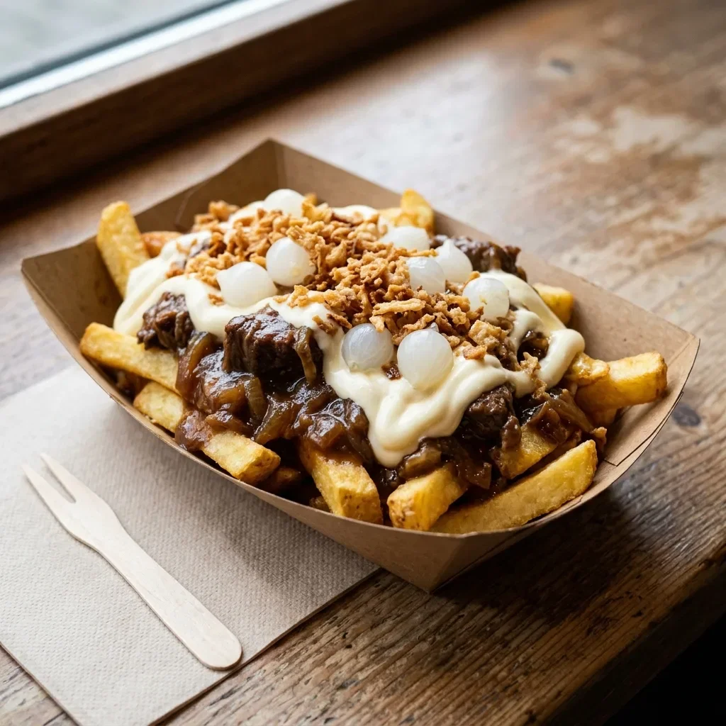 Loaded fries : bar douze