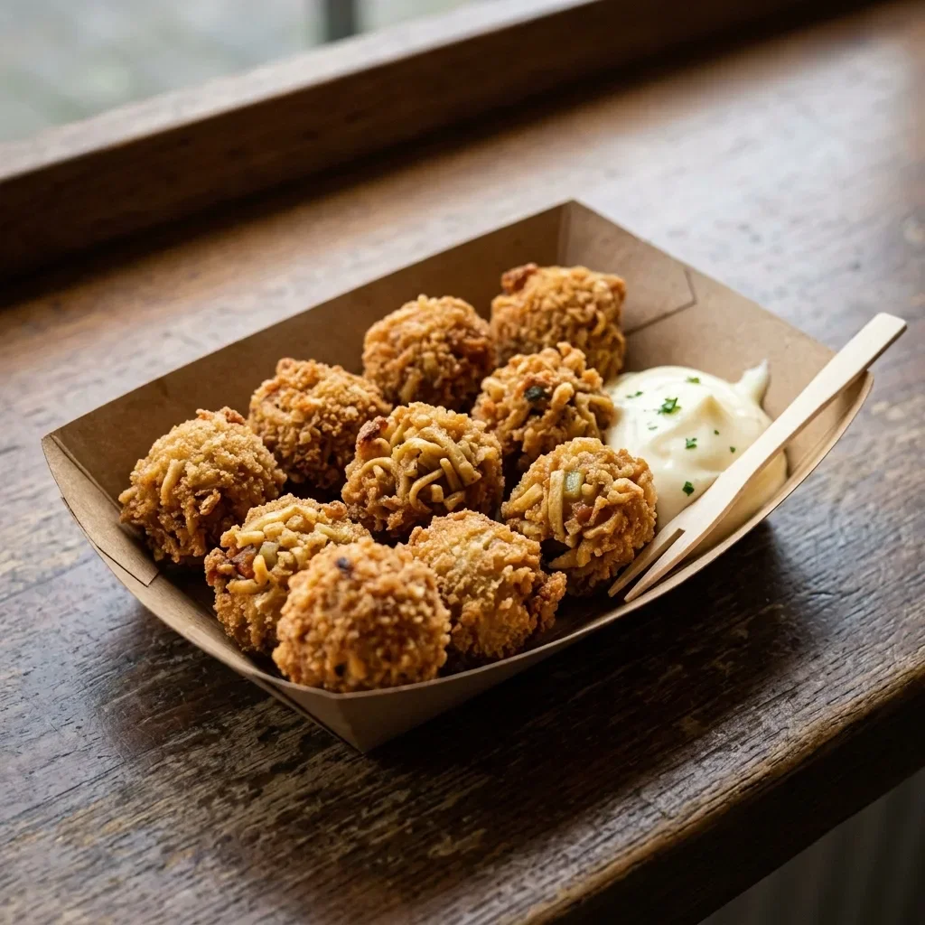 Mini bami balletjes