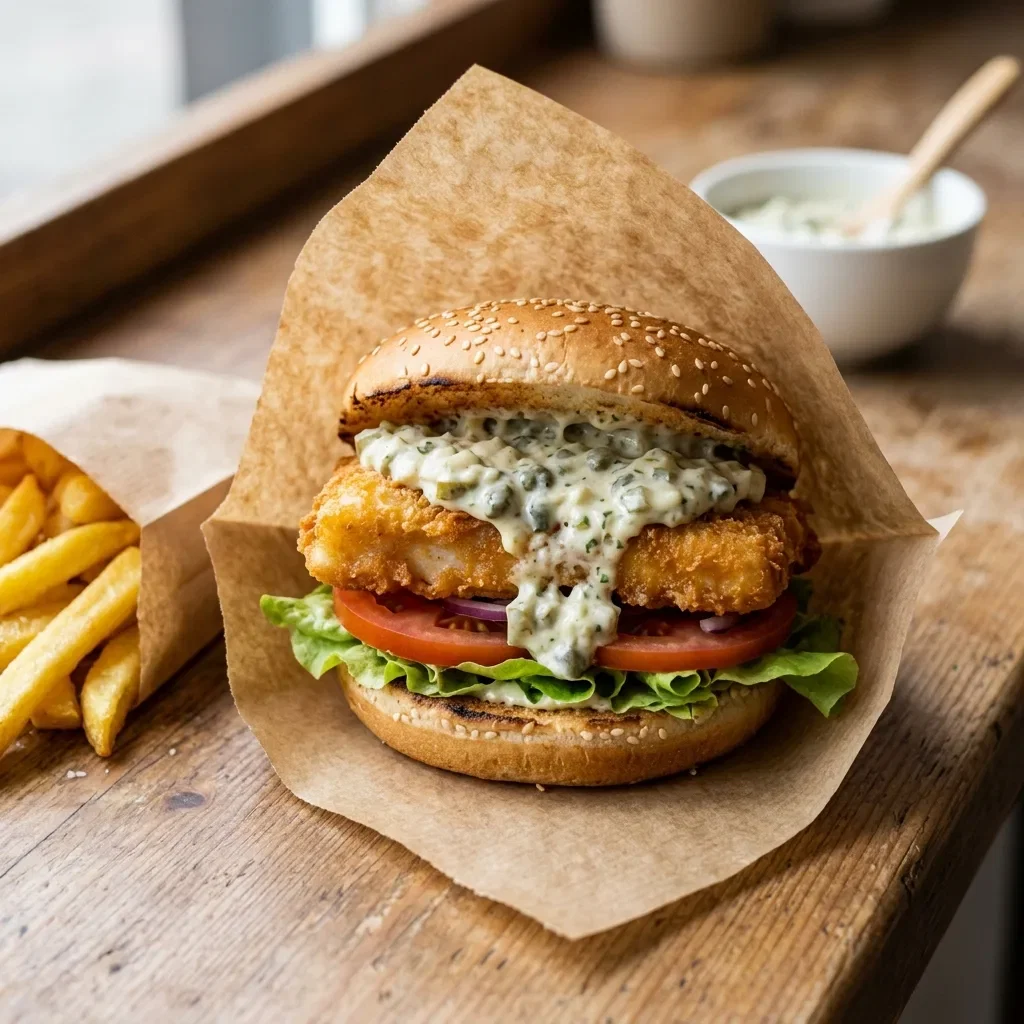 Fishburger tartaar