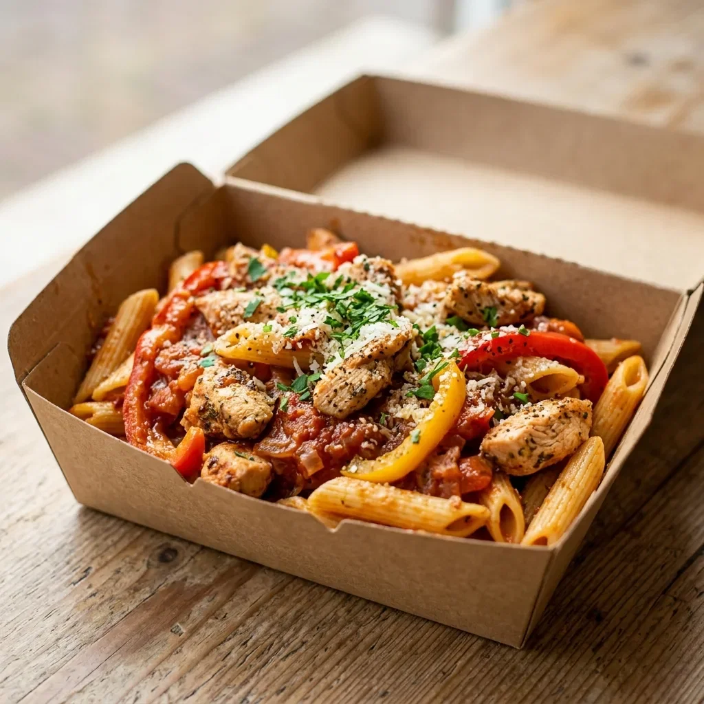 Pasta pollo
