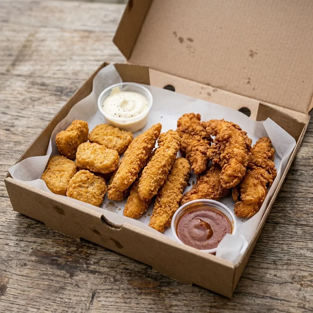 Boneless chicken box