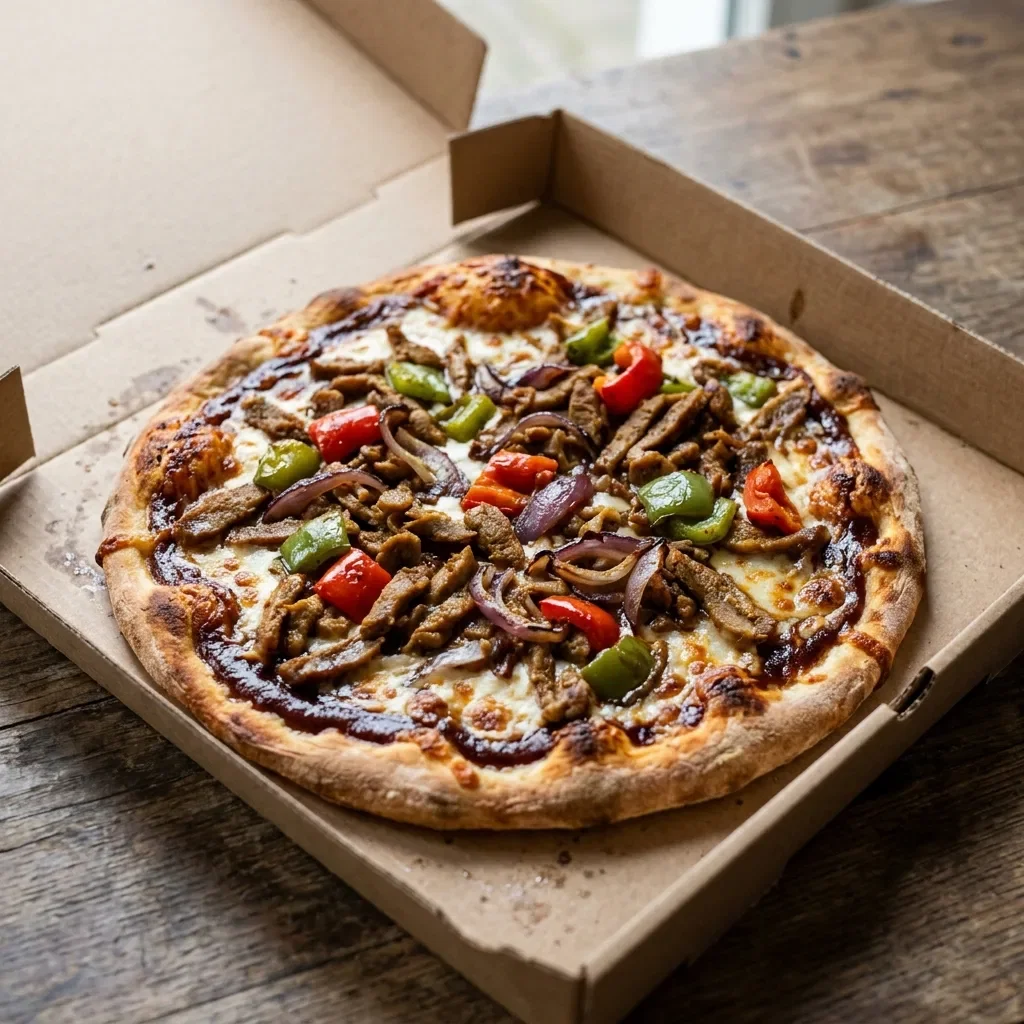 Bbq meat'za single