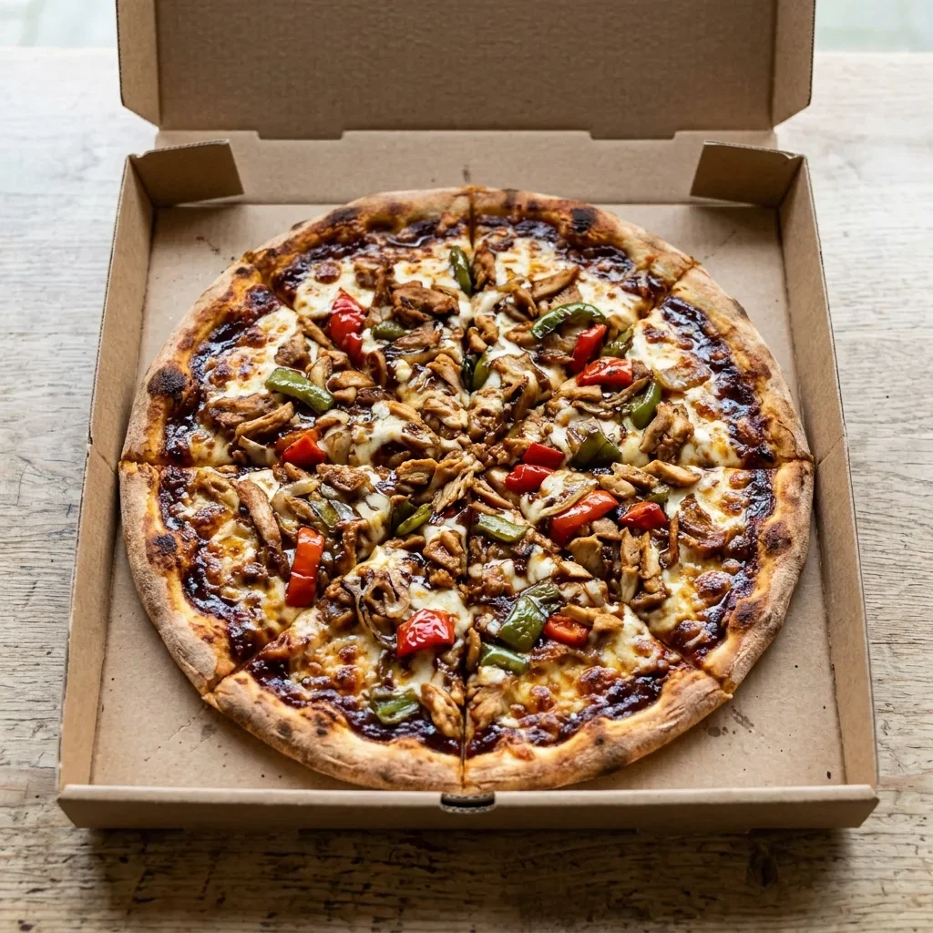 Bbq meat'za large