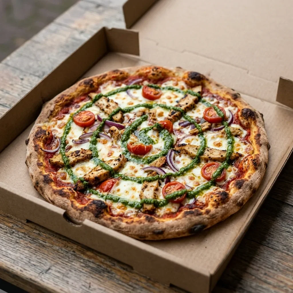 Pesto chicken single