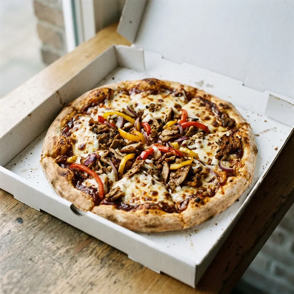 Bbq meat'za solo