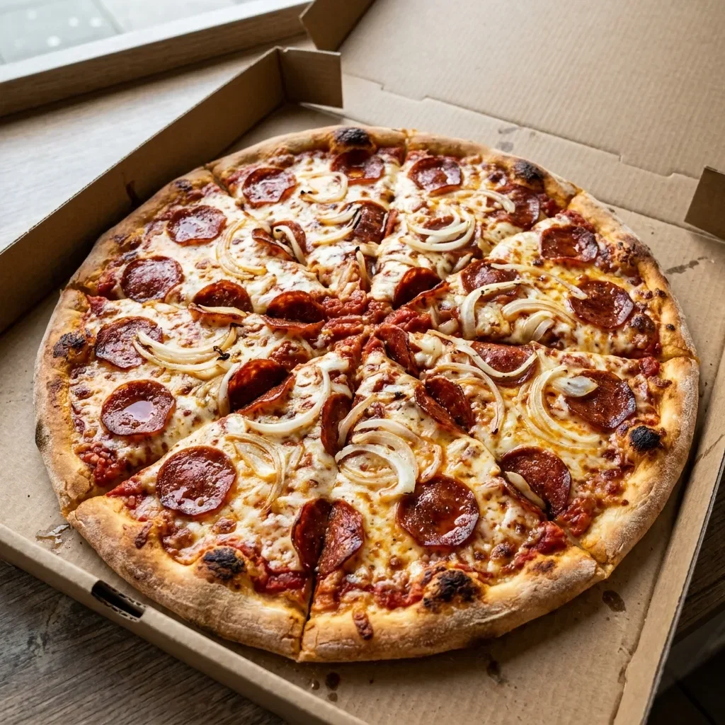 Mega pepperoni large