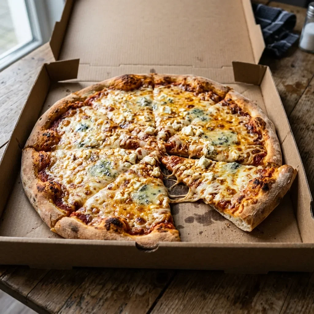 Triple cheesy mix large