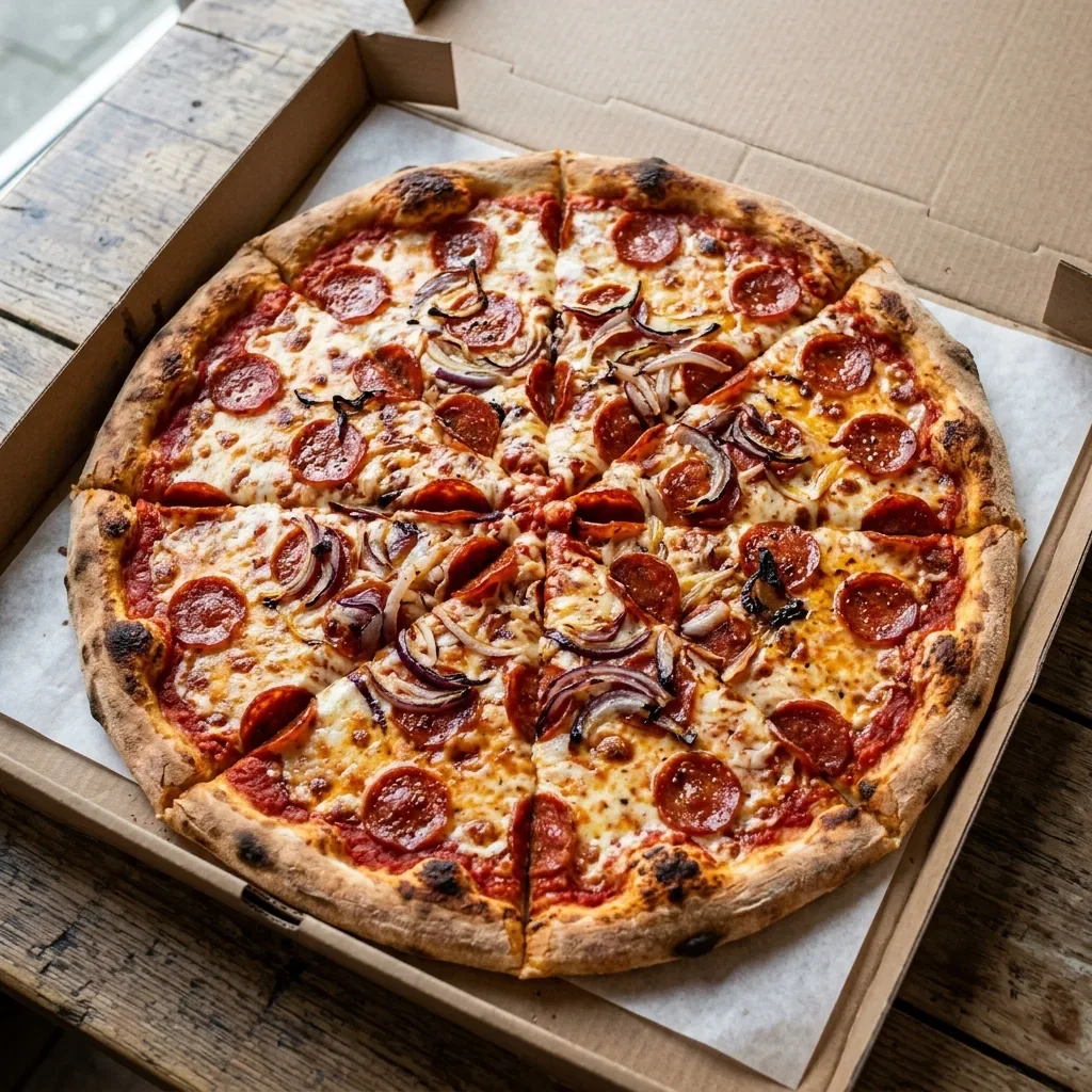 Mega pepperoni extra large