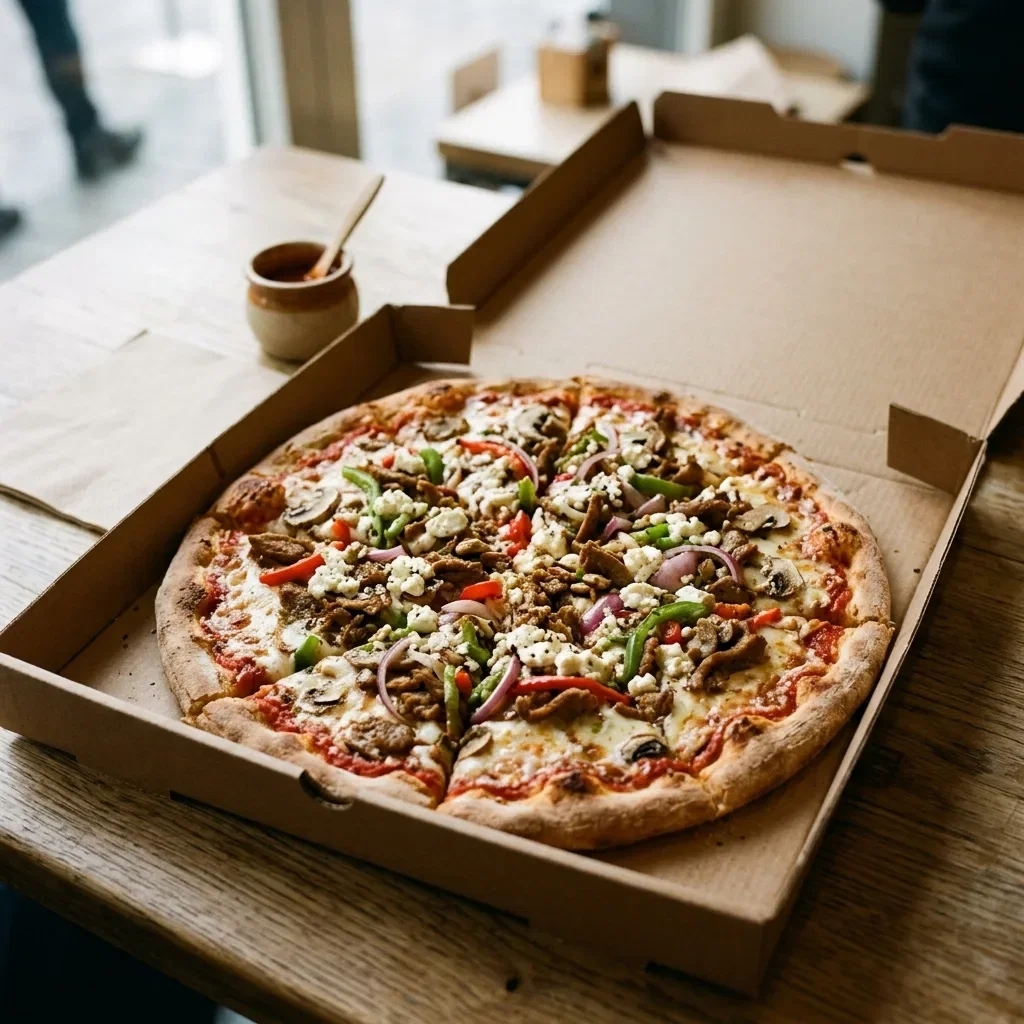 Pizza d'anvers large