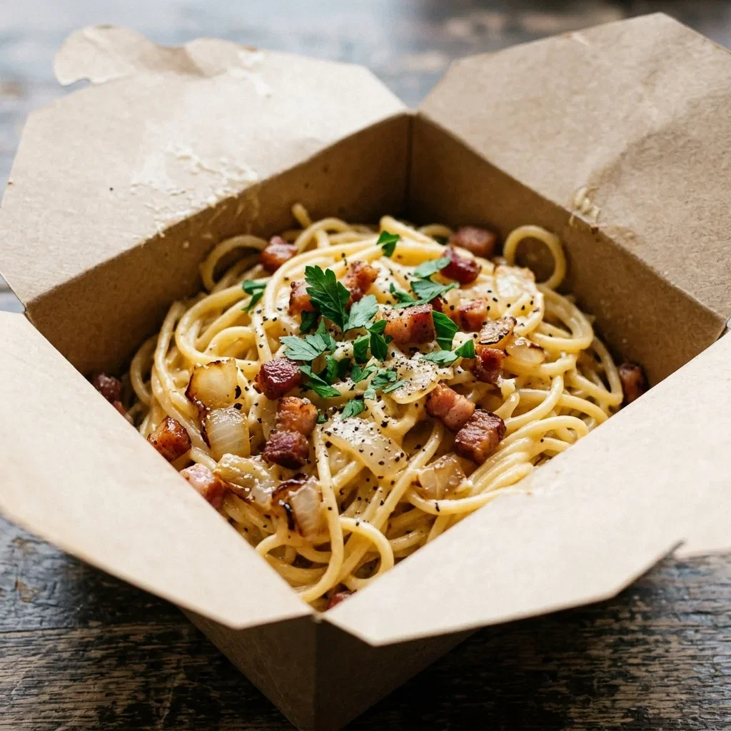 Pasta carbonara