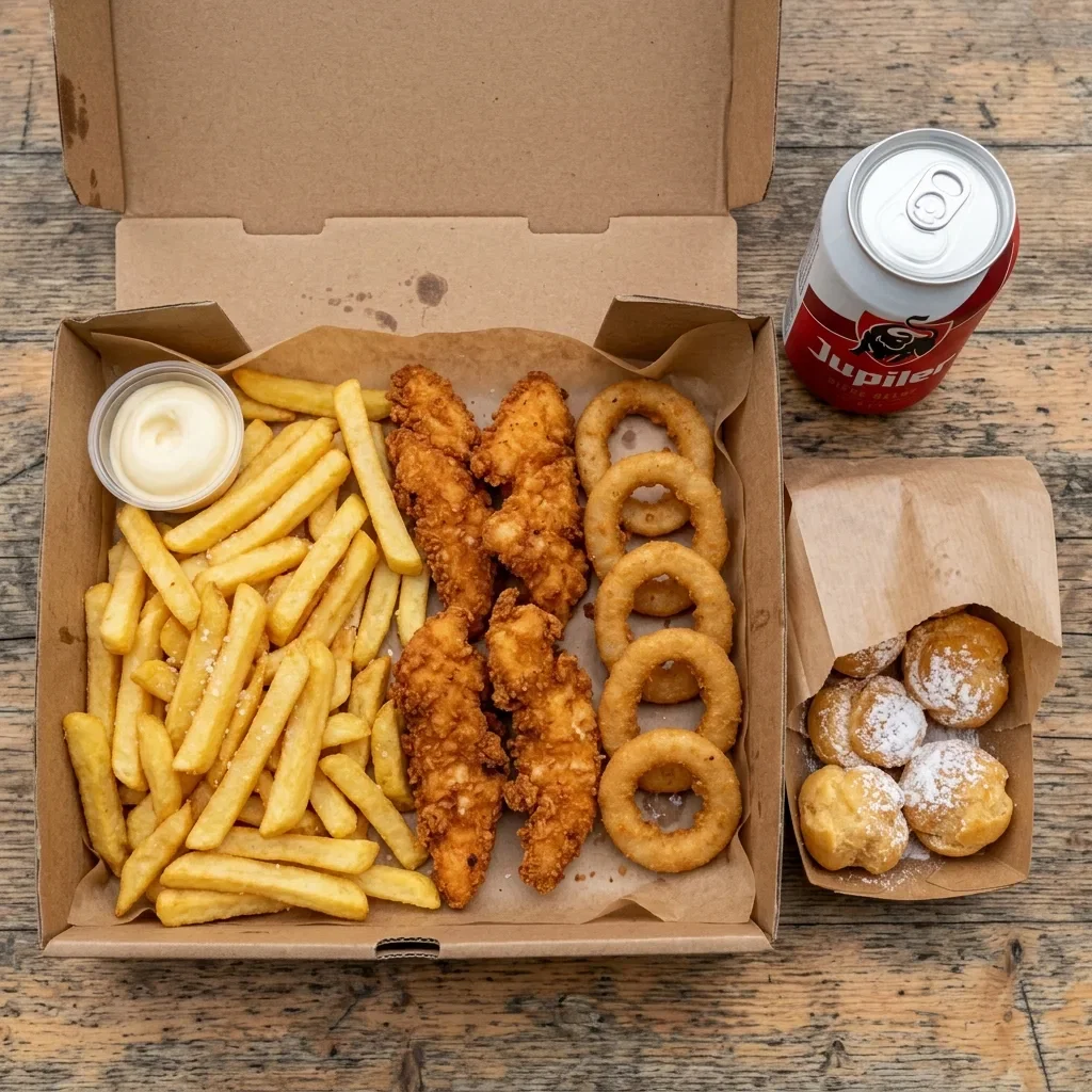 Chicken tenders menu