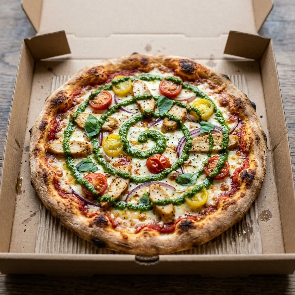 Pesto chicken solo