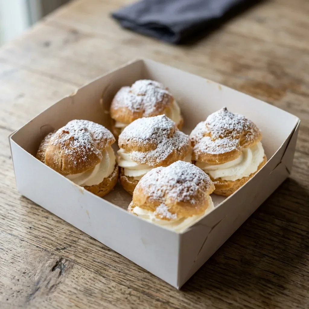 Soesjes (profiteroles) 5 stuks