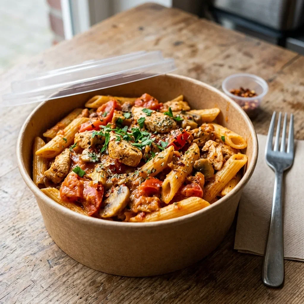 Pasta arrabiata