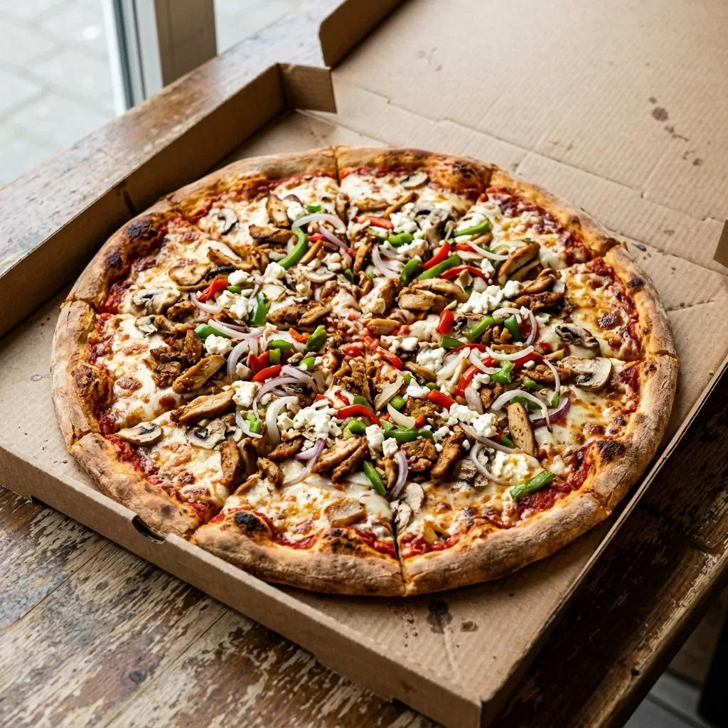 Pizza d'anvers extra large