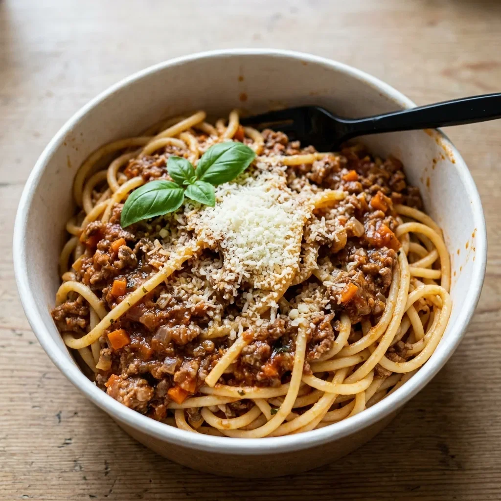 Spaghetti bolognese