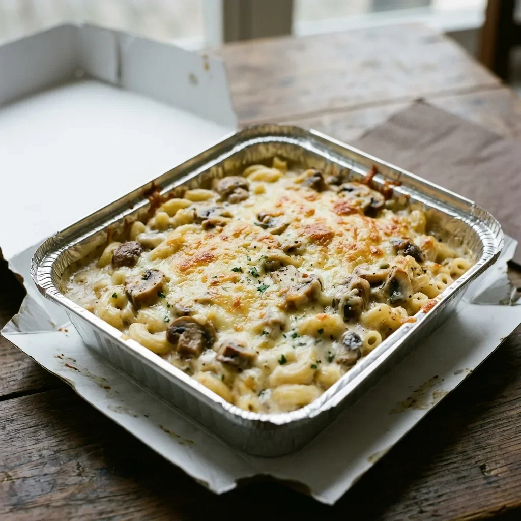 Macaroni con funghi